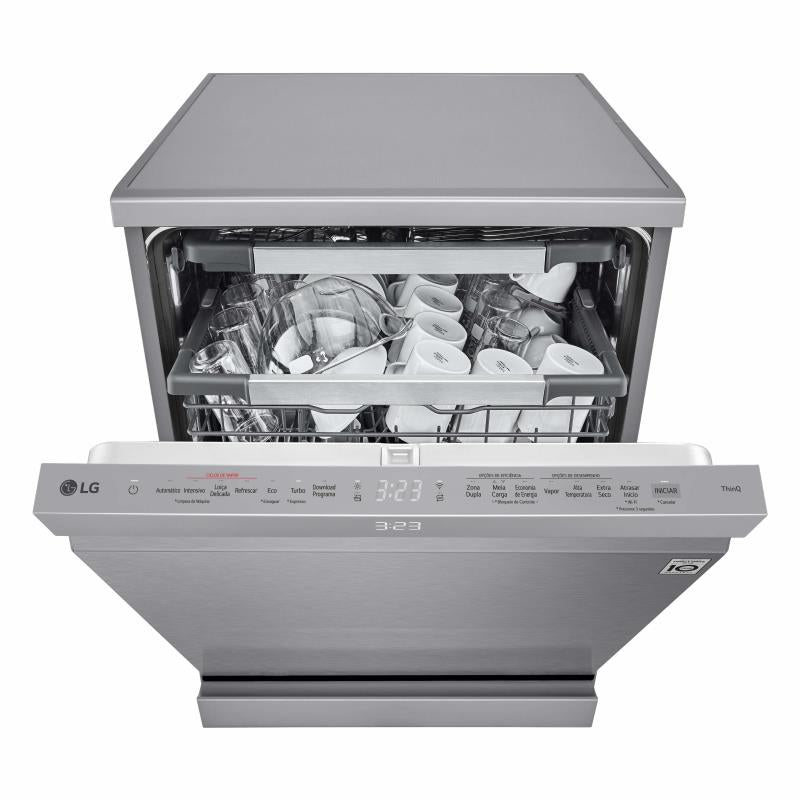 Máquina de Lavar Loiça LG DF-587-HVS | 14 Talheres, Prime Silver