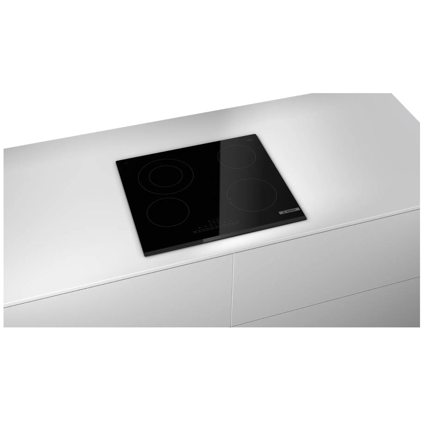 Placa Vitrocerâmica Bosch PKF631FP3E | 4 Zonas, 60cm, Preto