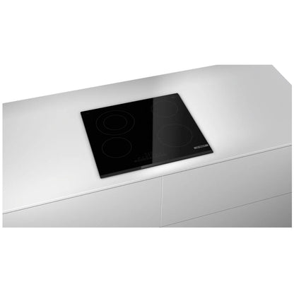 Placa Vitrocerâmica Bosch PKF631FP3E | 4 Zonas, 60cm, Preto