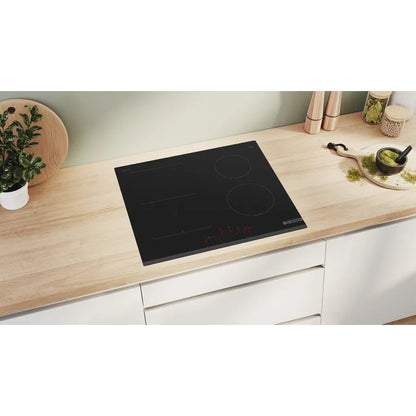 Placa de Indução Bosch PVS631HC1E | 4 Zonas, Preto, 59.2 cm