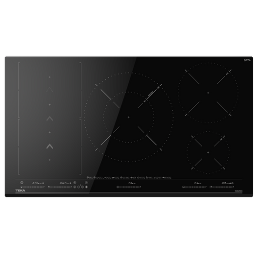 Placa de Indução Teka IZS 97630 MST BK | Touch Control, 5 Zonas, 10.800W