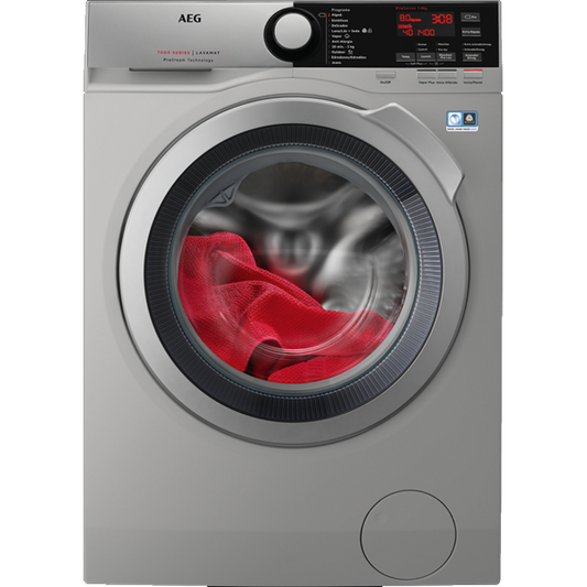 Máquina de Lavar Roupa AEG L7FEE842S | 8kg, C, 75dB