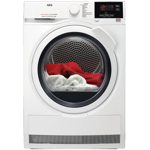Secador de roupa AEG T7DBG841 | 8 kg, Bomba de calor, Tambor reversível