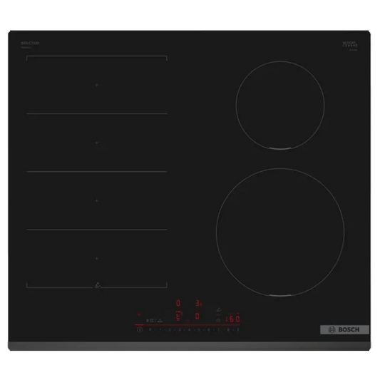 Placa de Indução Bosch PIX631HC1E | 4 Zonas, 60cm, PowerBoost