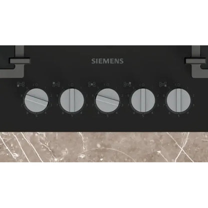 Placa a Gás Siemens EP7A6QI40 | 5 Queimadores, Wi-Fi, Vidro Preto