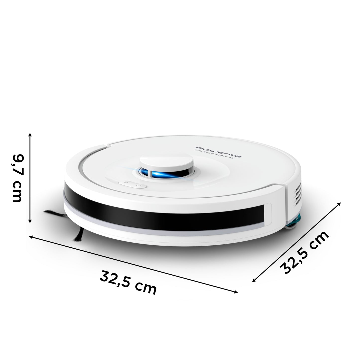 Aspirador Robô Rowenta RR8777wh | 6000 Pa, 2 em 1, 270 min