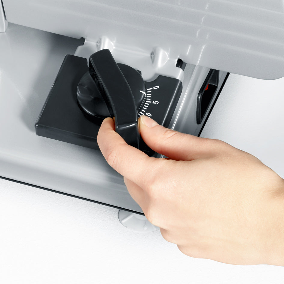 Fiambreira Severin AS 3915 | 180W, Lâmina aço inox, 0-15mm