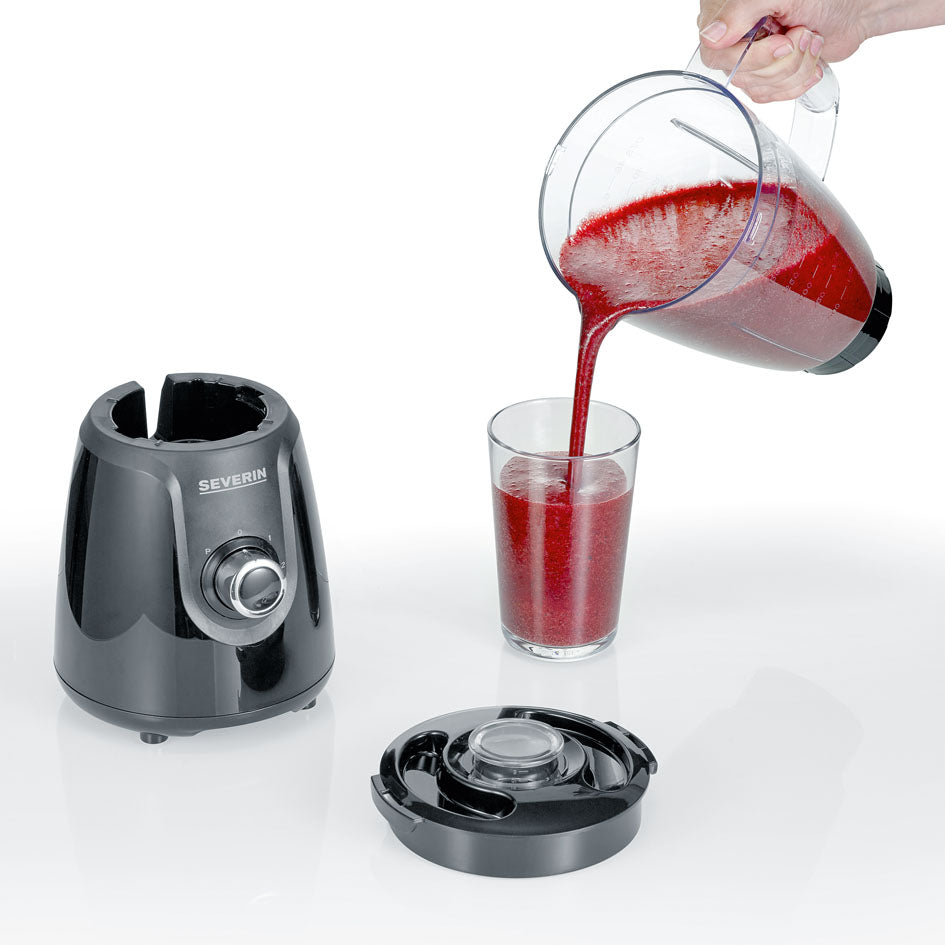 Liquidificadora Severin SM3707 | 1.5L Tritan, 600W, 2 Velocidades Pulse