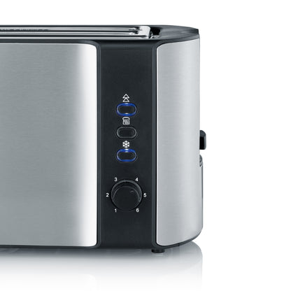Torradeira Severin AT2590 | 4 fatias, Descongelamento, 1400W