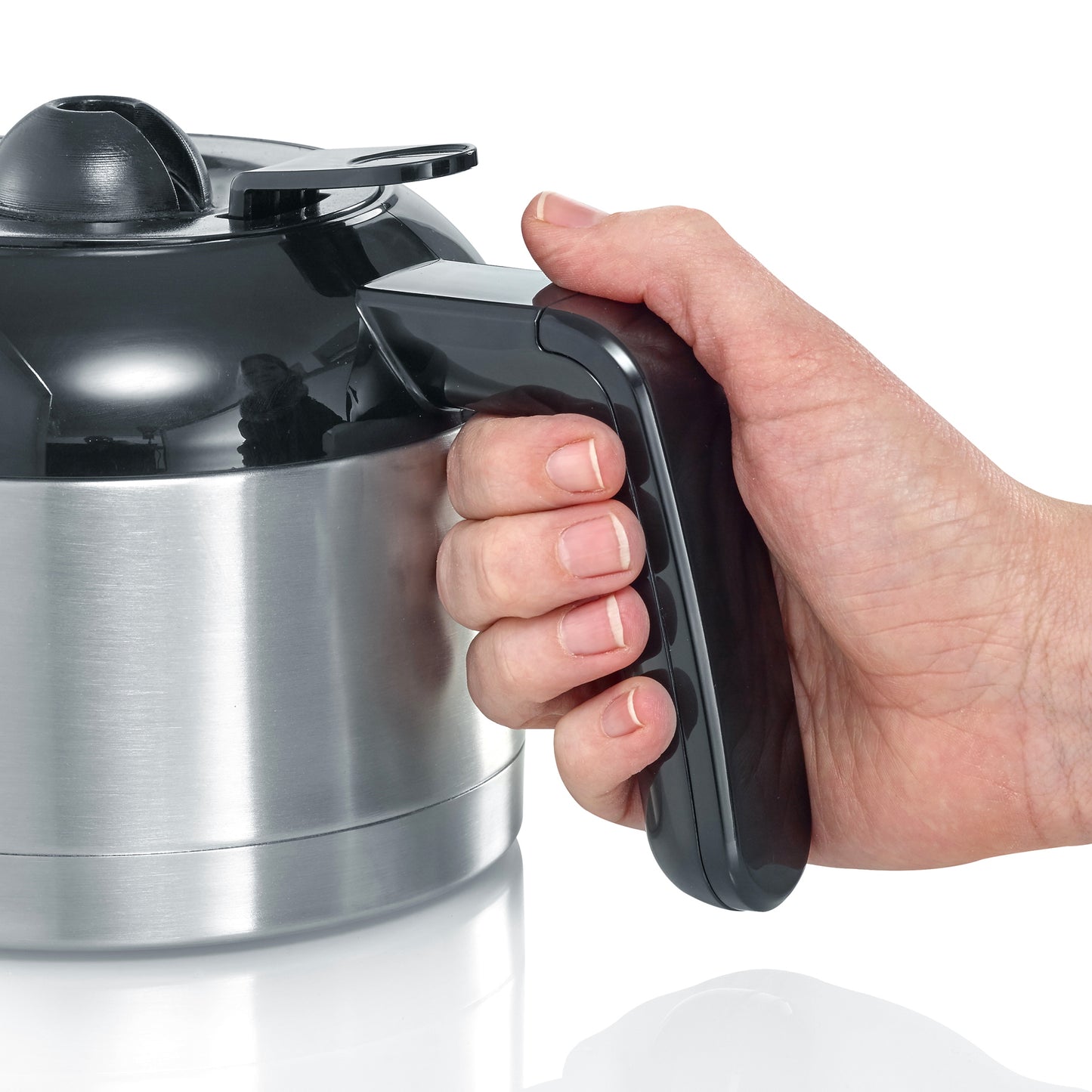 Máquina de Café de Filtro Severin KA4835 | 10 chávenas, 1000W, Aço inox