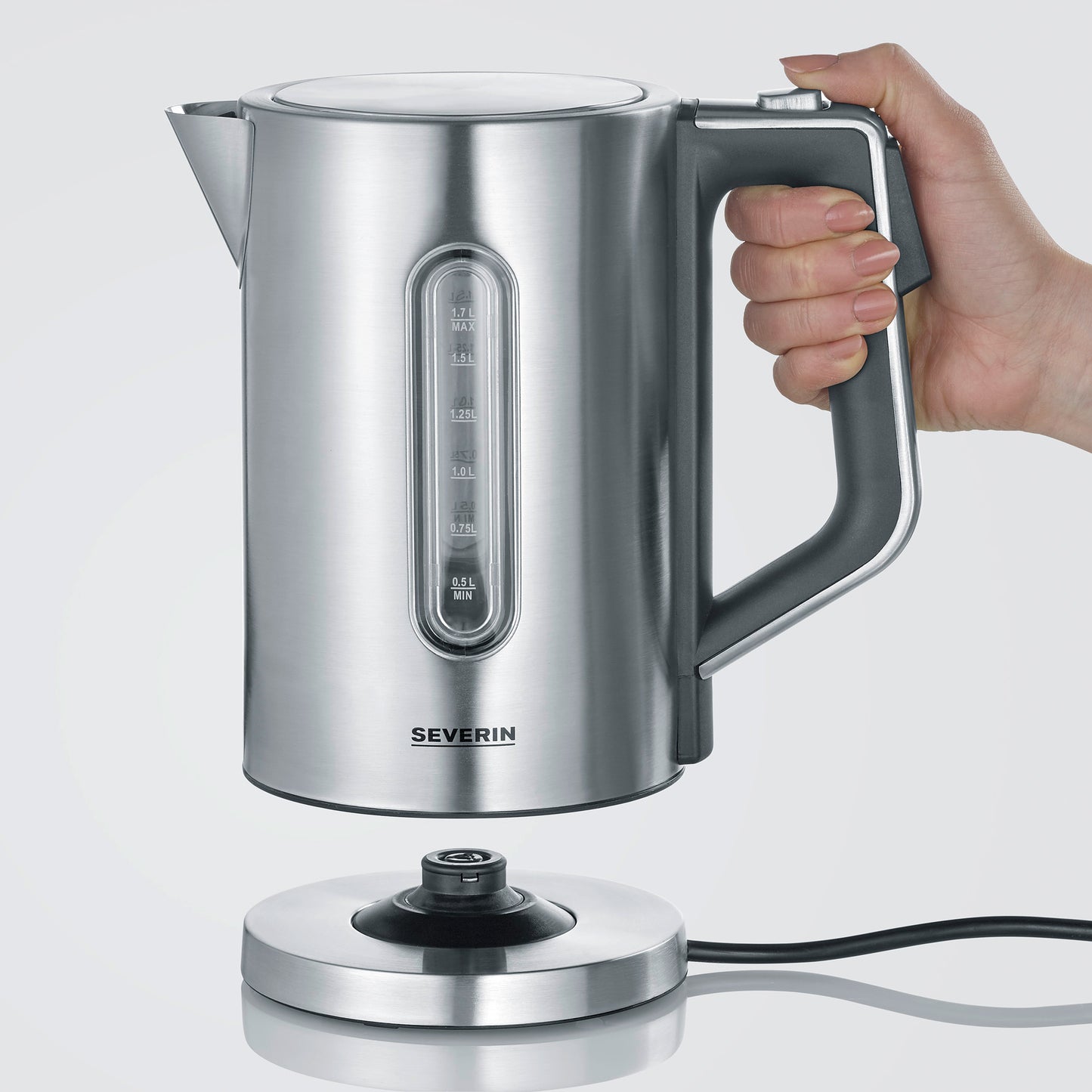 Jarro Elétrico Severin WK 3418 | 1.7L, 3000W, 40-100°C
