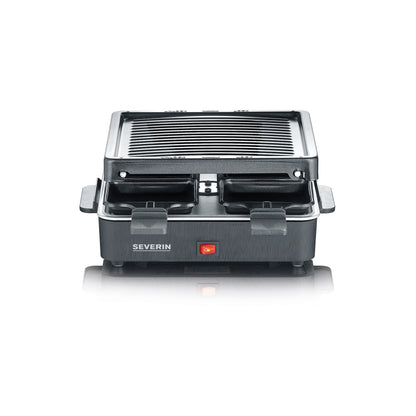 Grelhador Raclette Severin RG 2370 | 4 Pessoas, Antiaderente, 600W
