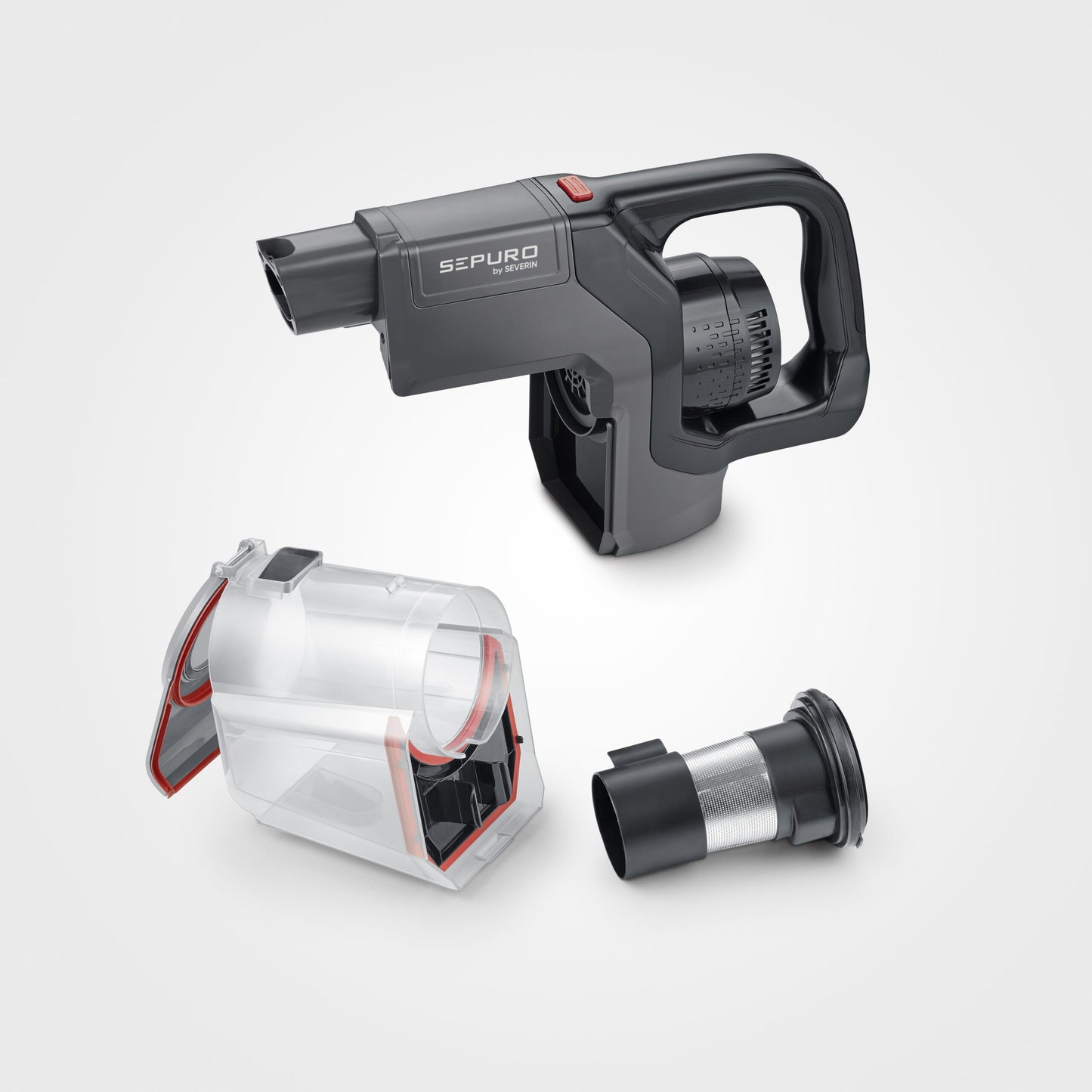 Aspirador Vertical Severin HV 7184 | 60 min, HEPA13, 20 kPa