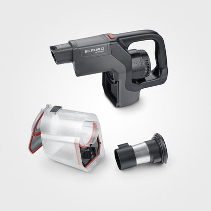 Aspirador Vertical Severin HV 7184 | 60 min, HEPA13, 20 kPa