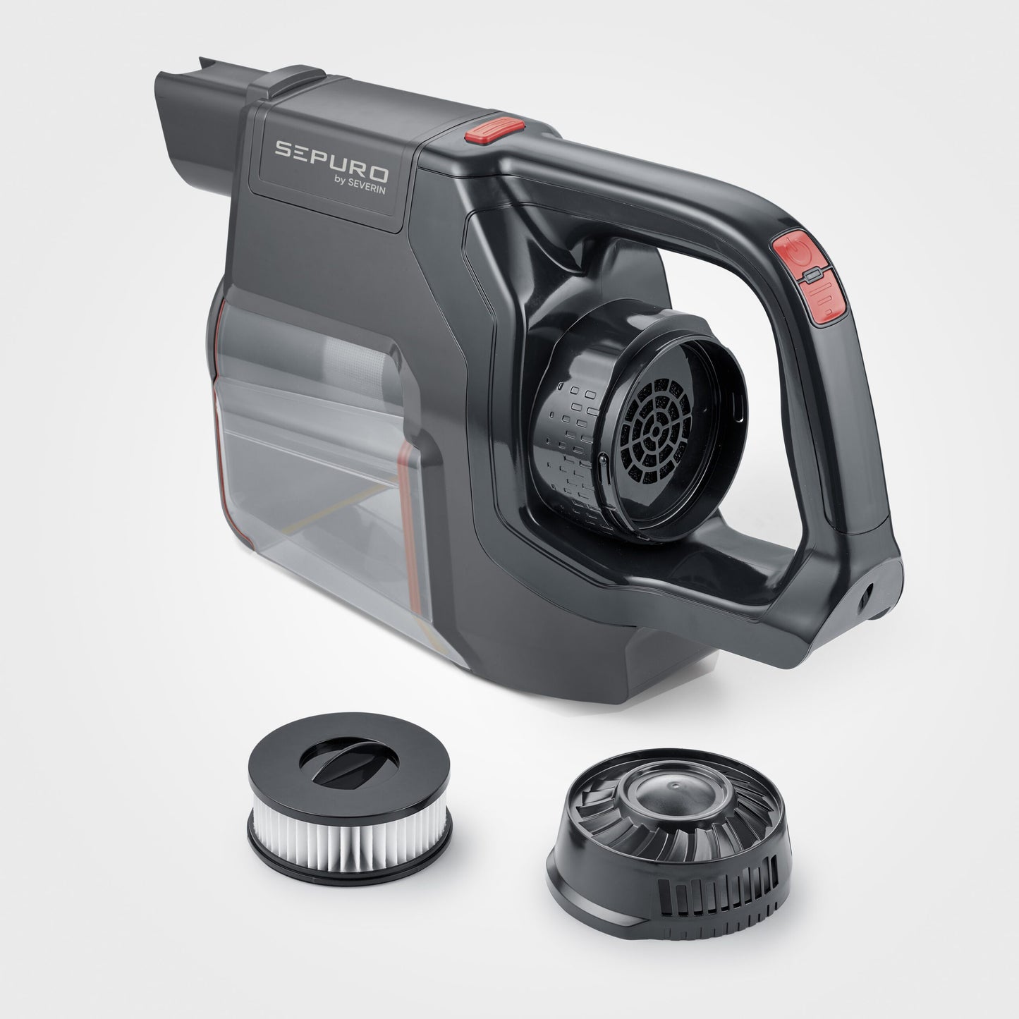 Aspirador Vertical Severin HV 7184 | 60 min, HEPA13, 20 kPa