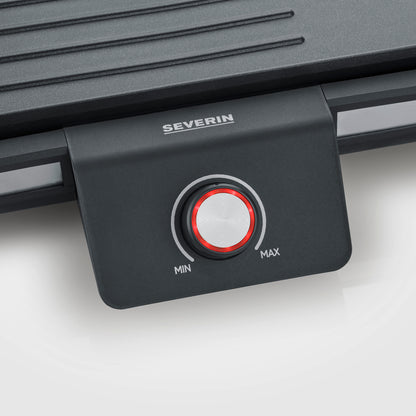 Grelhador Severin PG8564 | 2000W, Antiaderente, Fácil de limpar