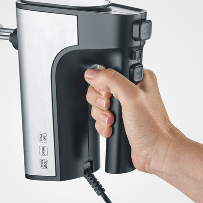 Batedeira Severin HM3841 | 500W, 5 velocidades, Aço inox