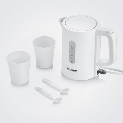 Jarro Elétrico Severin WK 3462 | 0,5L, 1100W, Dupla voltagem