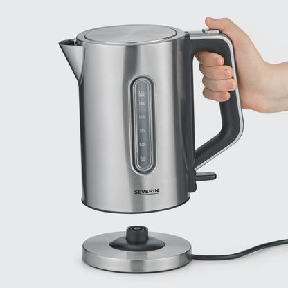 Jarros Elétricos Severin WK3402 | 1.7L, 2400W, Aço Inox