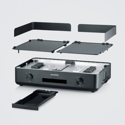 Grelhador Severin PG8569 | 2200W, 240°C, 48x27cm