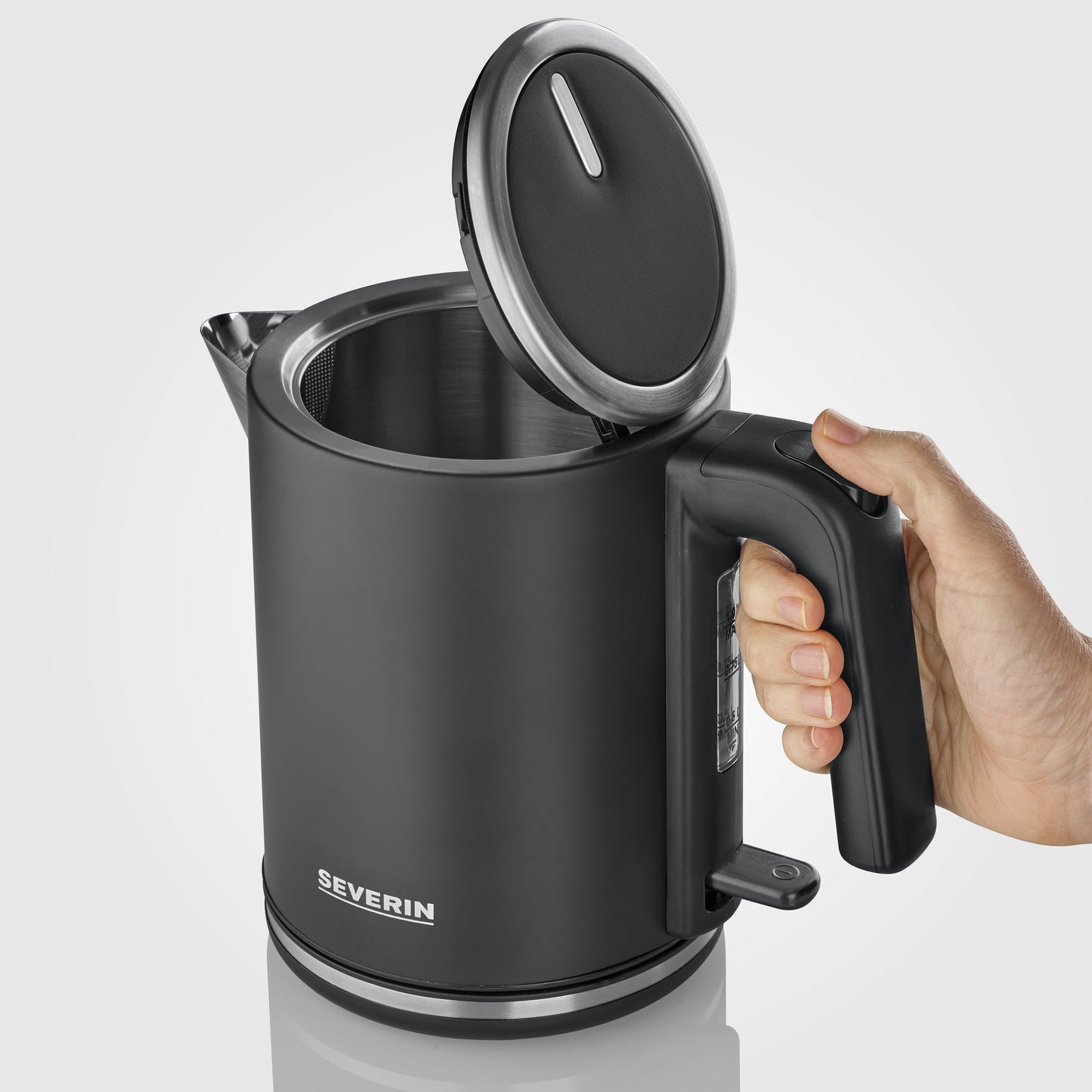 Jarro Elétrico Severin WK 9555 | 1L, 2400W, Base 360°