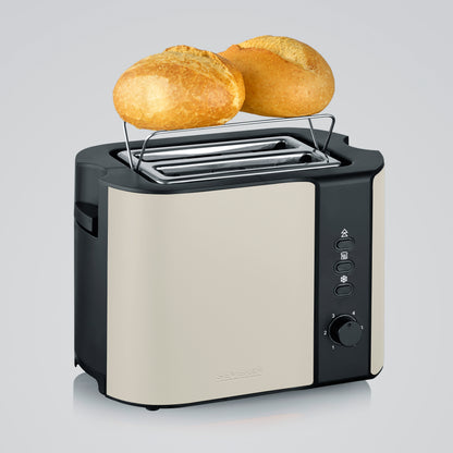 Torradeira Severin AT9576 | 800W, Descongelação, Bandeja removível
