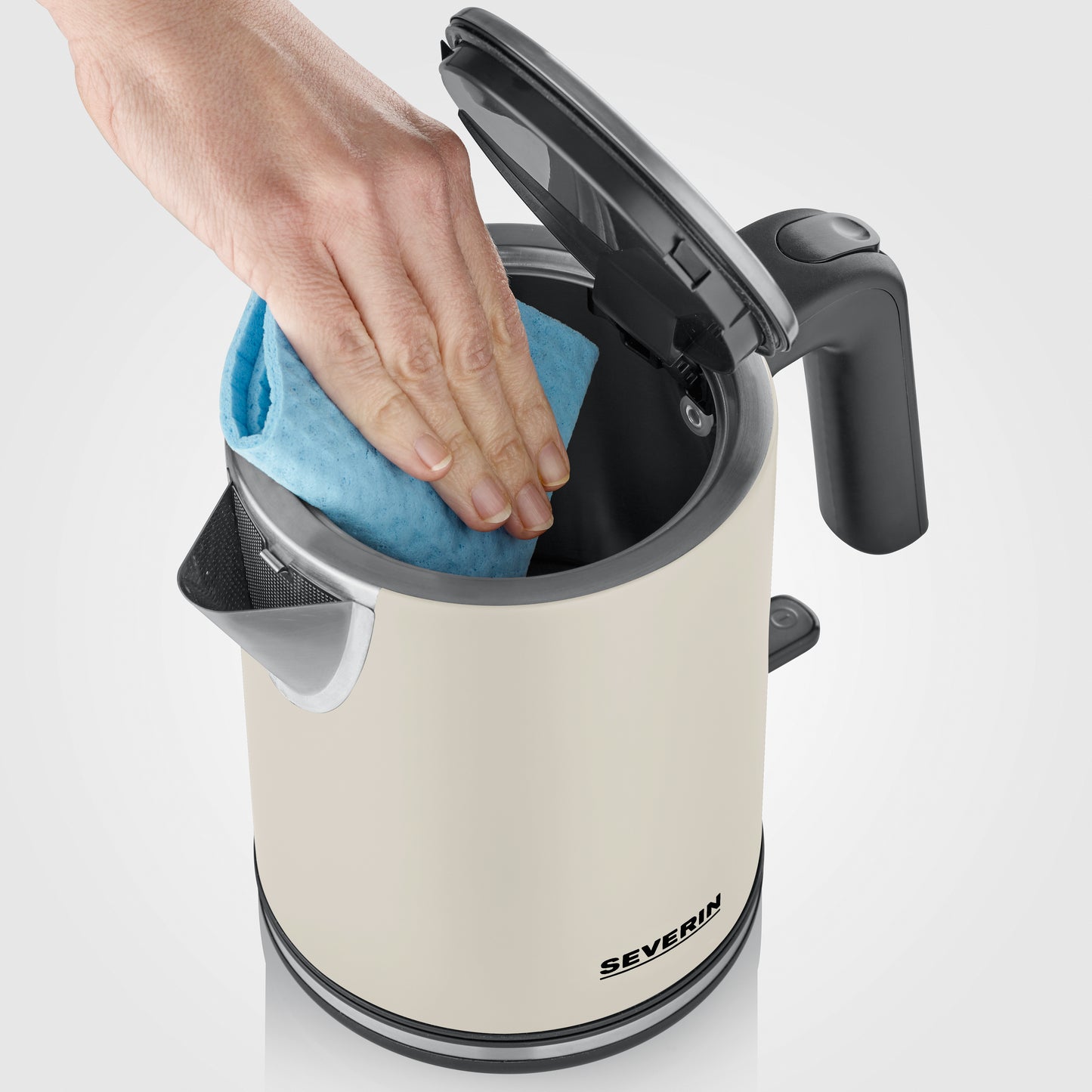 Jarro Elétrico Severin WK9577 | 1L, 2400W, Aço Inox