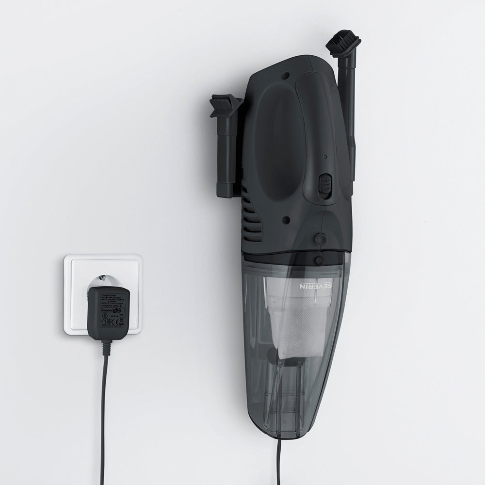 Mini Aspirador Severin HV7963 | 3-em-1, 18 min autonomia, 300 ml