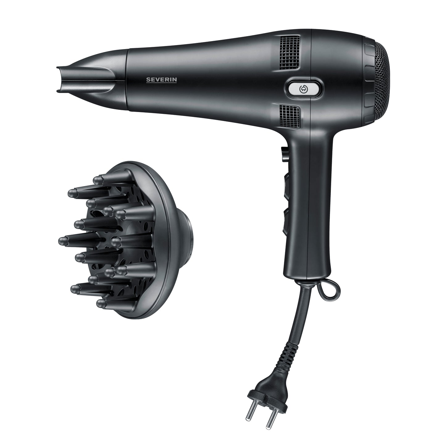 Secador de Cabelo Severin HT0165 | 2100W, 2 Velocidades, Ar Frio