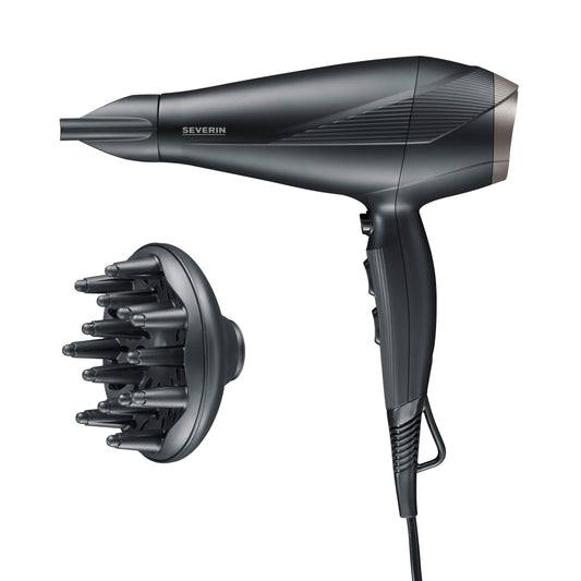 Secador de Cabelo Severin HT0167 | 2300W, 2 Velocidades, Iónico