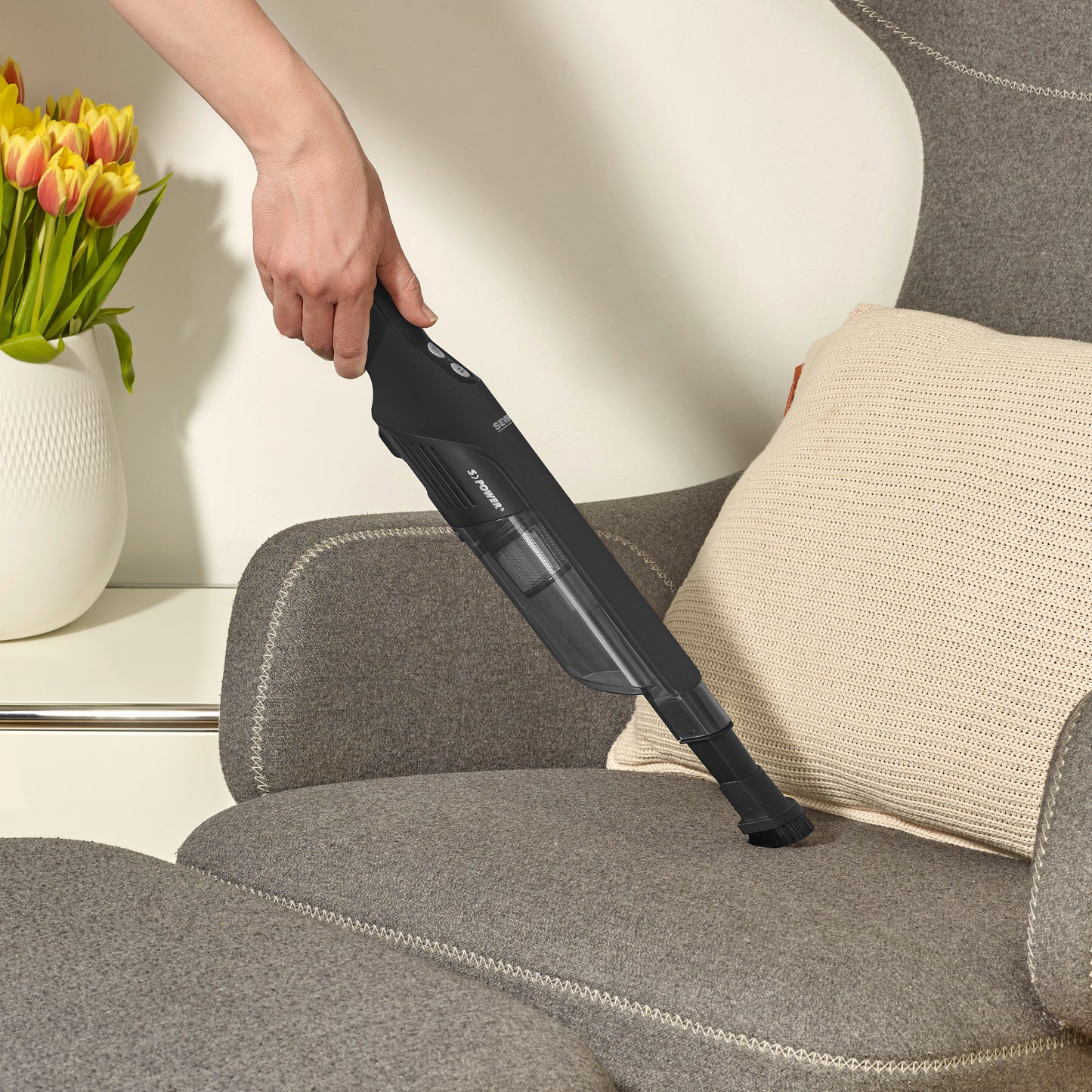 Mini Aspirador Severin HV9589 | 30 min, 120W, Sem fios