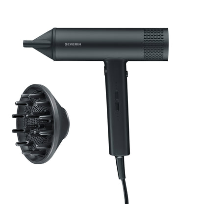 Secador de Cabelo Severin HT0170 | 2000W, Iónico, 3 Velocidades