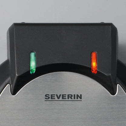 Máquina de Waffles Severin WA 2103 | 1300W, Antiaderente, Termostato