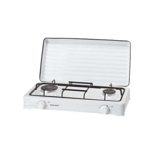 Fogareiro 2 Queimadores Branco Idealgas - 4323