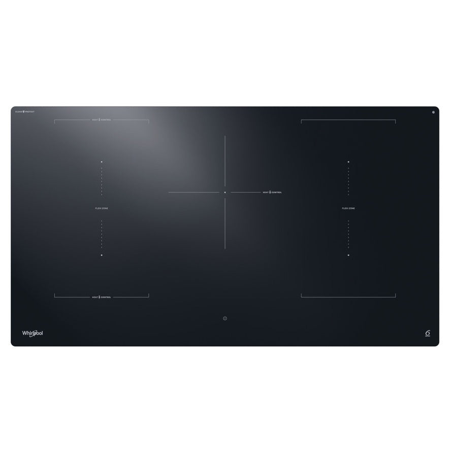 Placa de Indução Whirlpool WEX9024DCFF2 | 90 cm, 5 zonas, FlexiCook