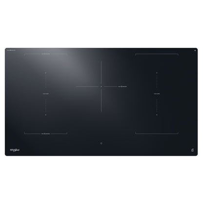 Placa de Indução Whirlpool WEX9024DCFF2 | 90 cm, 5 zonas, FlexiCook