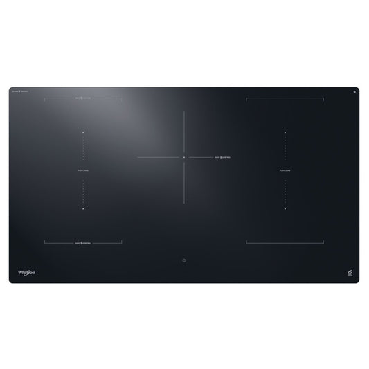 Placa de Indução Whirlpool WEX9024DCFF2 | 90 cm, 5 zonas, FlexiCook