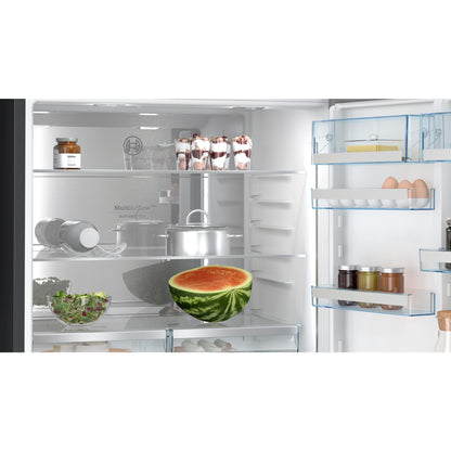Frigorífico Combinado Bosch KGP86AXB0N | 621L, Twin NoFrost, BlackInox