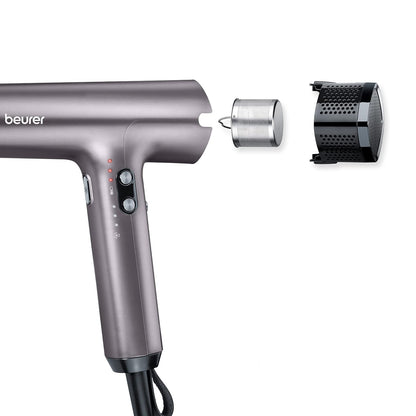 Secador de Cabelo Beurer HC100 | Iónico, 4 níveis, 360g