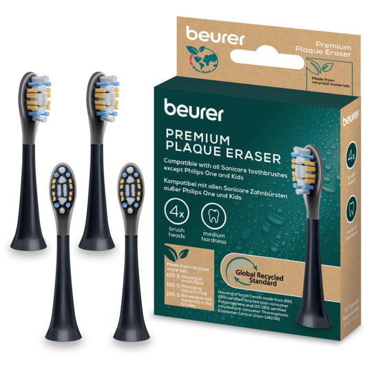 Cabeças Limpeza Beurer Premium Plaque Eraser 10522 | Cerdas médias, Sonicare