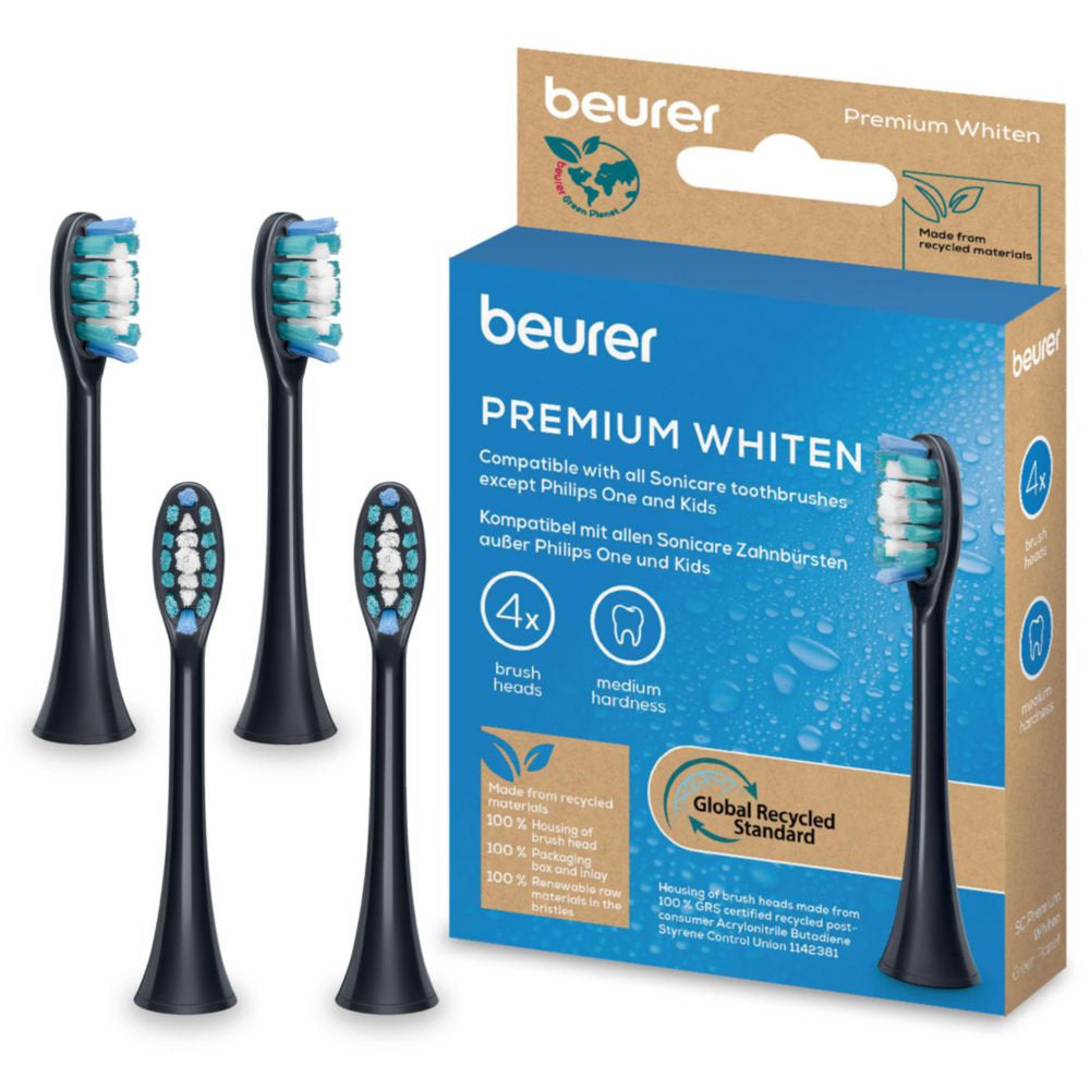 Cabeças de limpeza Beurer Premium Whiten 10531 | Cerdas médias