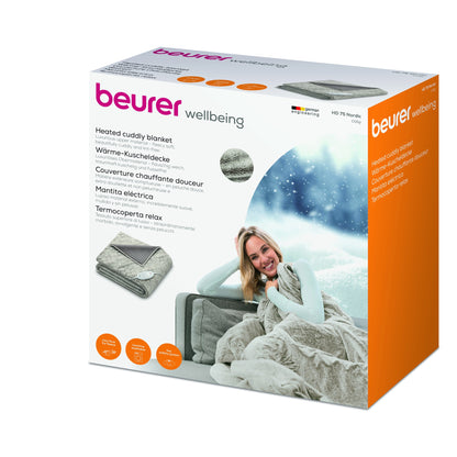 Cobertor Elétrico Beurer HD75 Nordic | 180x130cm, 6 Temperaturas