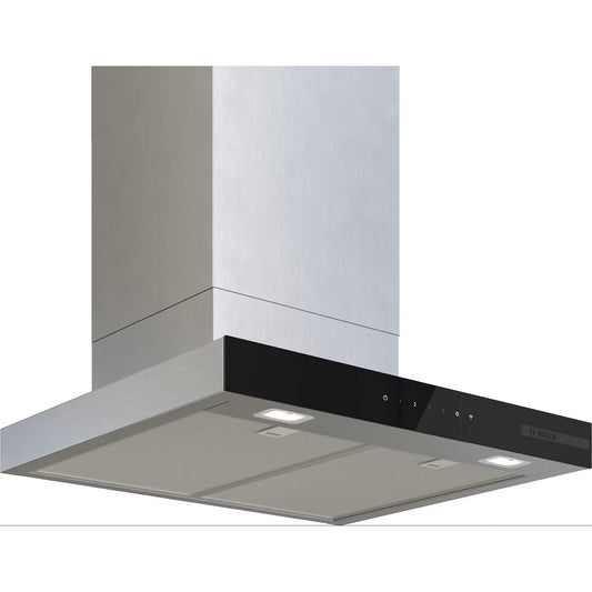 Chaminé BOSCH DWB67DN30 | 60cm, Aço mate, 399m³/h