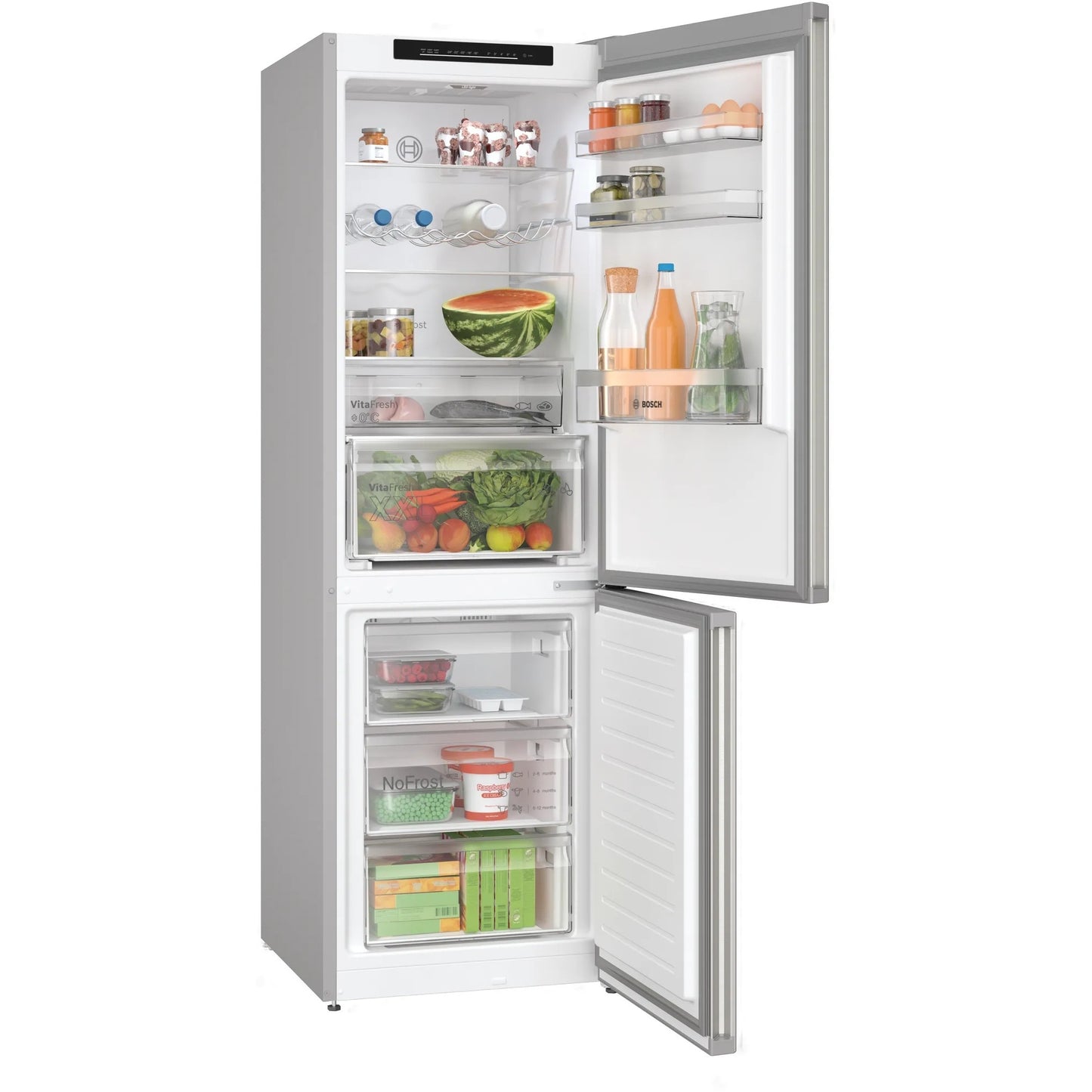 Frigorífico Combinado Bosch KGN362ICF | 321L, 35dB, Classe C