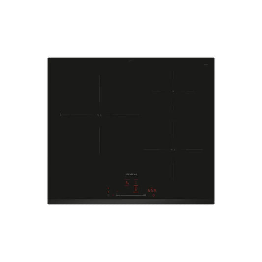 Placa de Indução Siemens EH631HCC1E | 60 cm, 3 zonas, 7400W
