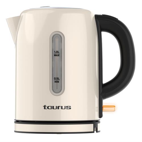 Chaleira Taurus Vintage Compact Cream | 2400W, 1L, Base 360º