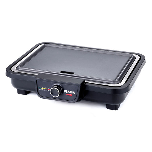 Grelhador FLAMA 4861FL | 2200W, 5 Níveis Temperatura, Antiaderente