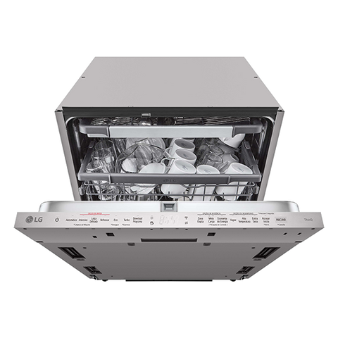 Máquina de Lavar Loiça LG DB365TXS | 14 talheres, Wi-Fi, Classe B