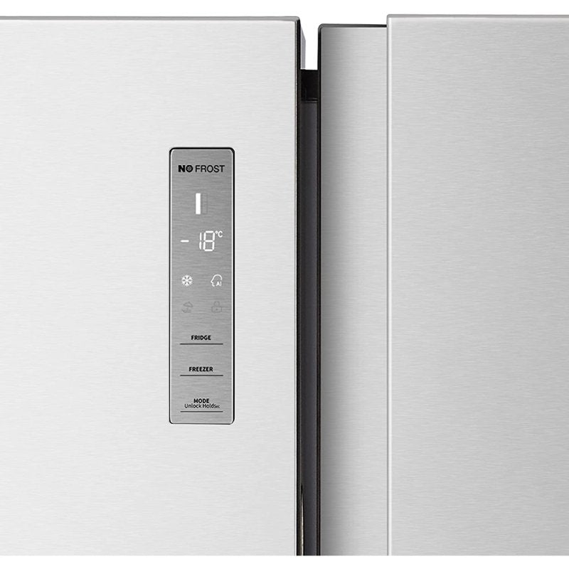 Frigorífico Side by Side Hisense RS677N4BIE | 519L, No Frost, Inox