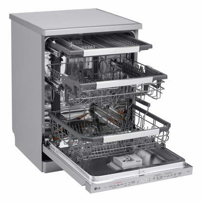 Máquina de Lavar Loiça LG DF-587-HVS | 14 Talheres, Prime Silver